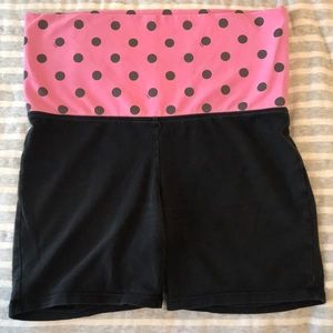 PINK by Victoria Secret Polka Dot Yoga Shorts